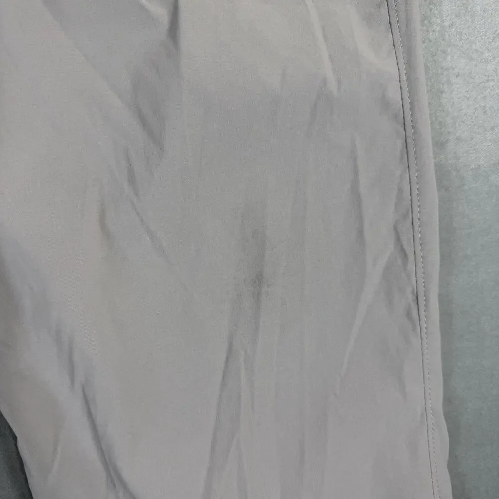 The North Face Sprag Adventure Pants Men Large Gray Pull-on Nylon Tech Outdoor